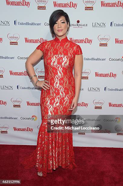 Singer Tessanne Chin attends the Woman's Day Red Dress Awards on February 10, 2015 in New York City.