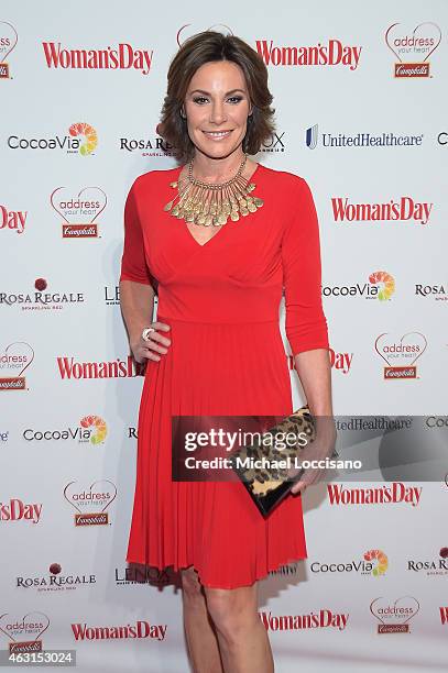 Countess LuAnn de Lesseps attends the Woman's Day Red Dress Awards on February 10, 2015 in New York City.
