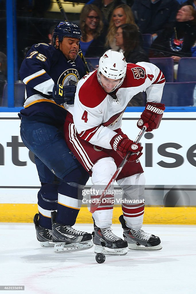 Arizona Coyotes v St Louis Blues