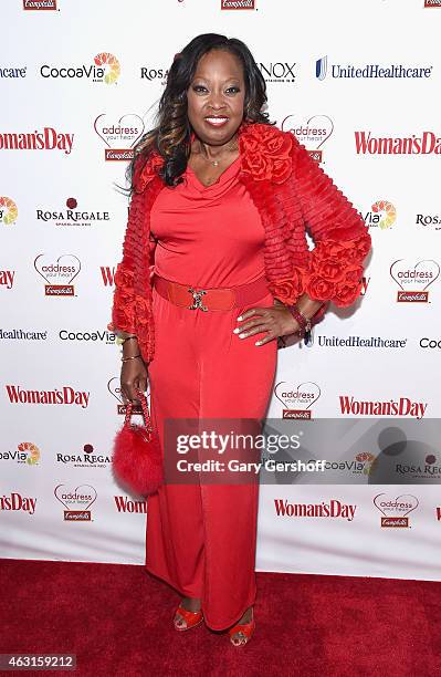 Personality Star Jones attends the 12th Annual Woman's Day Red Dress Awards at 10 Columbus Circle on February 10, 2015 in New York City.