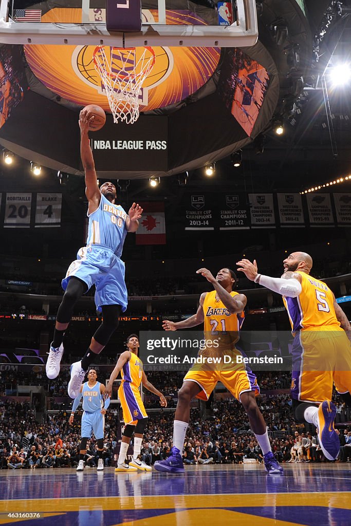 Denver Nuggets v Los Angeles Lakers