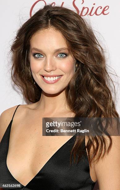 Model Emily DiDonato attends 2015 Sports Illustrated Swimsuit Celebration at Marquee on February 10, 2015 in New York City.