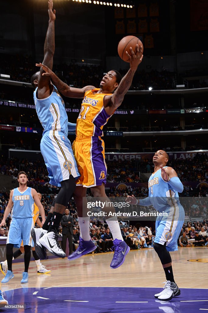 Denver Nuggets v Los Angeles Lakers