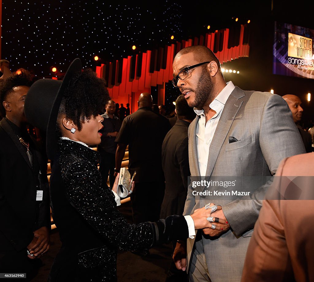 Stevie Wonder: Songs In The Key Of Life - An All-Star GRAMMY Salute - Backstage And Audience