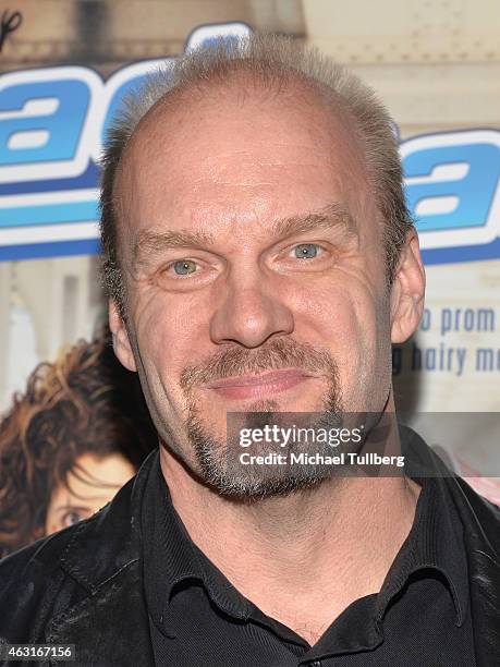 Actor Eric Allen Kramer attends the Los Angeles premiere of the Disney Channel Original Movie "Bad Hair Day" at Walt Disney Studios on February 10,...