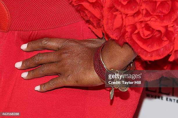Star Jones attends the 12th Annual Woman's Day Red Dress Awards at 10 Columbus Circle on February 10, 2015 in New York City.