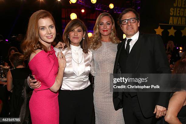 Actress Amy Adams, Co-Chairman of Sony Pictures Entertainment and Chairman of Sony Pictures Entertainment Motion Picture Group Amy Pascal, actress...