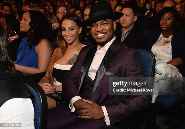 Recording artist Ne-Yo attends Stevie Wonder: Songs In The Key Of Life - An All-Star GRAMMY Salute at Nokia Theatre L.A. Live on February 10, 2015 in...