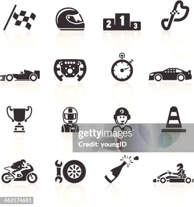Motor Racing Icons Motor Racing Icons