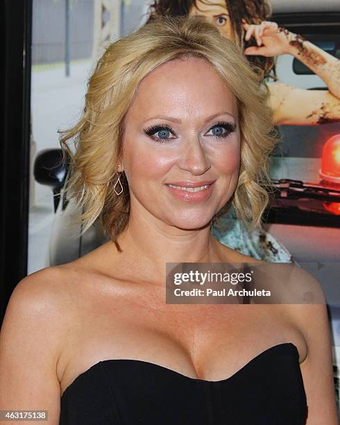 Actress Leigh-Allyn Baker attends the Los Angeles premiere of "Bad Hair Day" a Disney Channel original movie at Walt Disney Studios on February 10,...