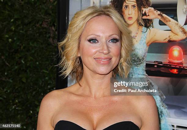 Actress Leigh-Allyn Baker attends the Los Angeles premiere of "Bad Hair Day" a Disney Channel original movie at Walt Disney Studios on February 10,...