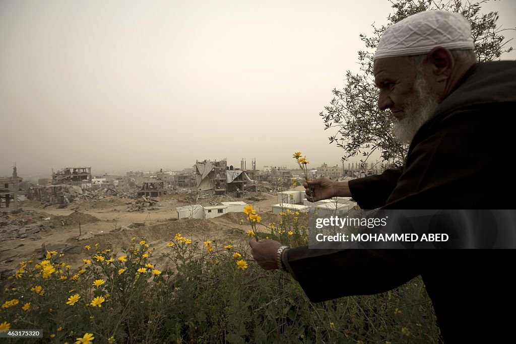 PALESTINIAN-ISRAEL-CONFLICT-GAZA-STORM