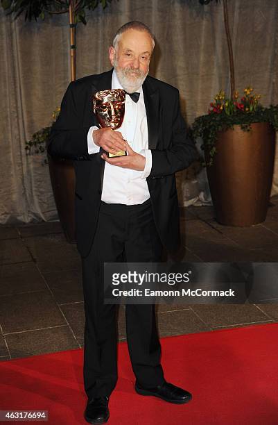 Mike Leigh attends the after party for the EE British Academy Film Awards at The Grosvenor House Hotel on February 8, 2015 in London, England.