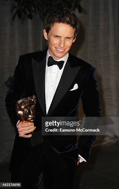 Eddie Redmayne attends the after party for the EE British Academy Film Awards at The Grosvenor House Hotel on February 8, 2015 in London, England.