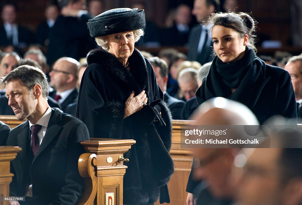 Richard von Weizsaecker State Memorial Service