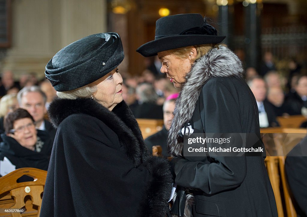 Richard von Weizsaecker State Memorial Service
