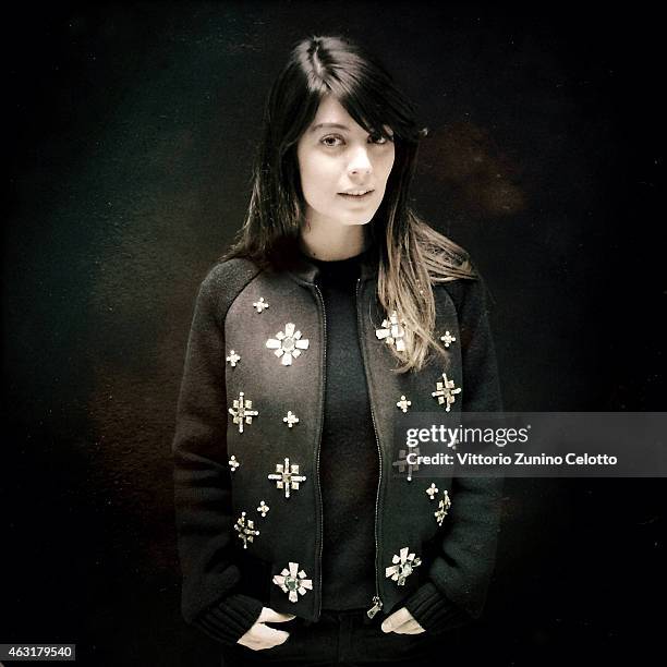 Alessandra Mastronardi poses during the 65th Berlinale International Film Festival on February 10, 2015 in Berlin, Germany.