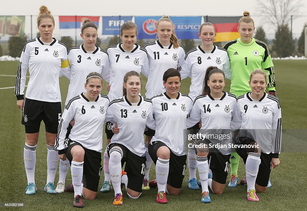 Serbia U19 v Germany U19 - Women's International friendly match