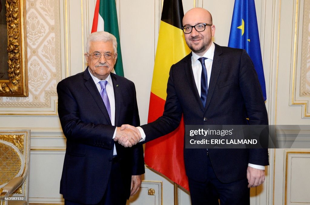 BELGIUM-PALESTINIAN-DIPLOMACY