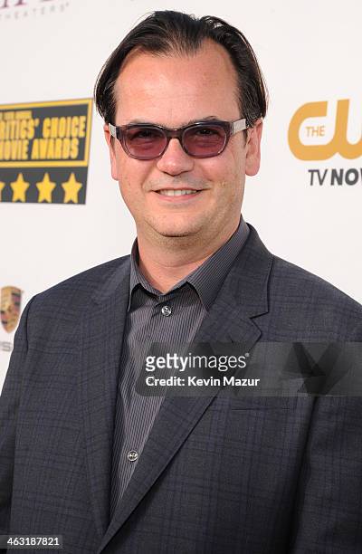 Joe Walker attends the19th Annual Critics' Choice Movie Awards at Barker Hangar on January 16, 2014 in Santa Monica, California.