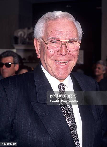 Reverend Robert H. Schuller attends the "Ragtime" Opening Night Performance on June 15, 1997 at the Shubert Theatre in Century City, California.