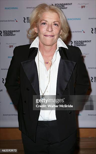 Suzanne Bertish attends the Broadway opening night party for "Machinal" at American Airlines Theatre on January 16, 2014 in New York, New York.