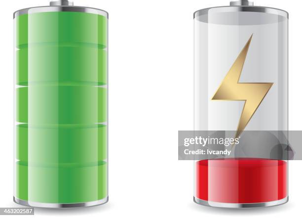 battery charging - full stock illustrations