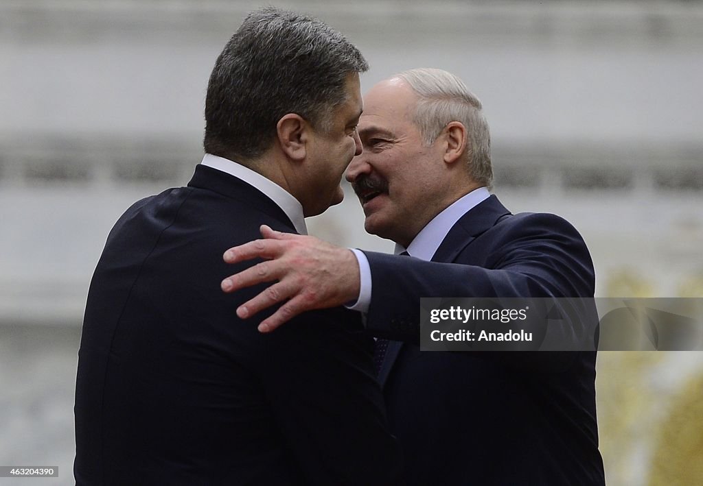 Leaders gather in Minsk for Ukrainian situation summit