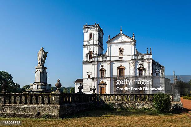 The SE Cathedral in Old Goa, one of the remaining big buildings built by the Portuguese in 16th century, when Goa became a Colony.