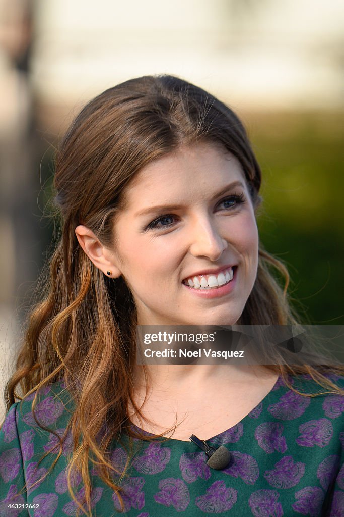 Anna Kendrick On "Extra"