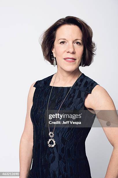 Director Ellen Goosenberg Kent poses for a portraits at the 87th Academy Awards Nominee Luncheon at the Beverly Hilton Hotel on February 2, 2015 in...
