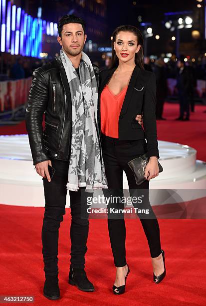 Amy Jackson attends a special screening of "Focus" at Vue West End on February 11, 2015 in London, England.