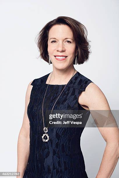 Director Ellen Goosenberg Kent poses for a portraits at the 87th Academy Awards Nominee Luncheon at the Beverly Hilton Hotel on February 2, 2015 in...