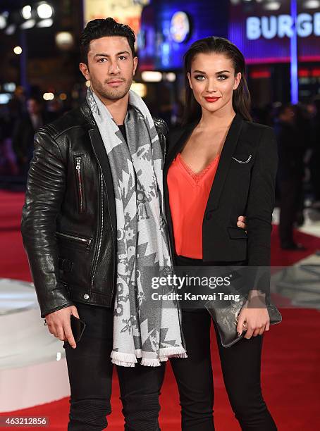 Amy Jackson attends a special screening of "Focus" at Vue West End on February 11, 2015 in London, England.