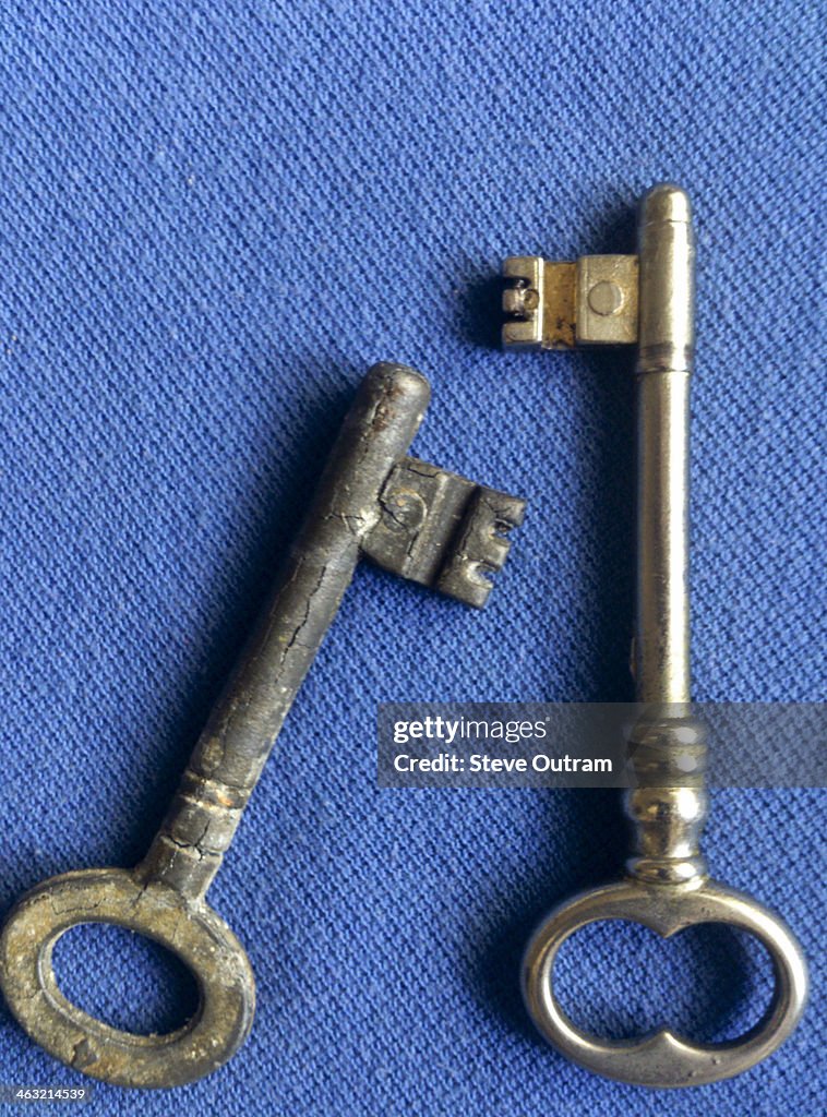 Old and new keys