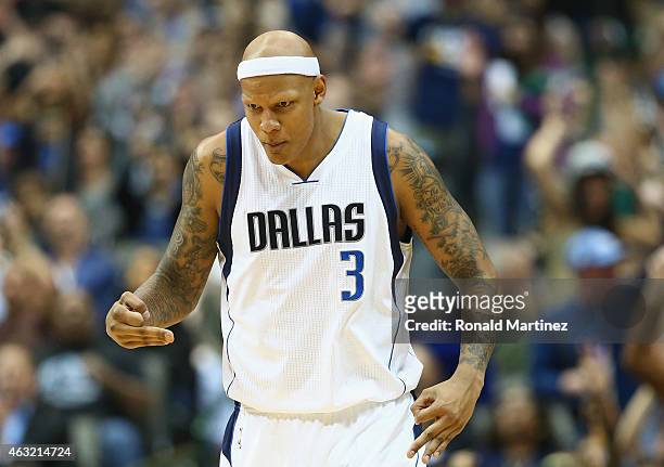 Charlie Villanueva of the Dallas Mavericks at American Airlines Center on February 9, 2015 in Dallas, Texas. NOTE TO USER: User expressly...