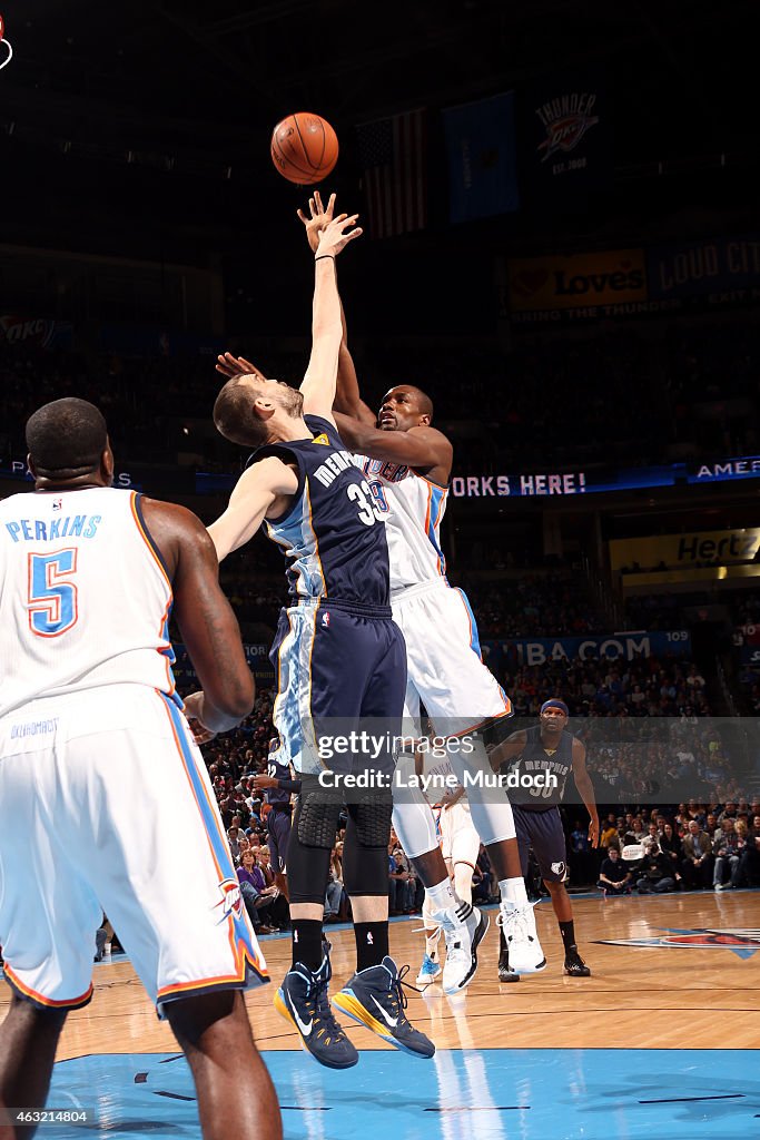 Memphis Grizzlies v Oklahoma City Thunder