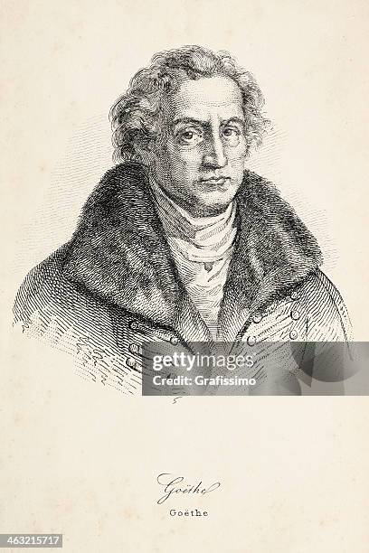 Goethe German 426 Johann Wolfgang Von Goethe Portrait Stock Photos, High-Res Pictures ...