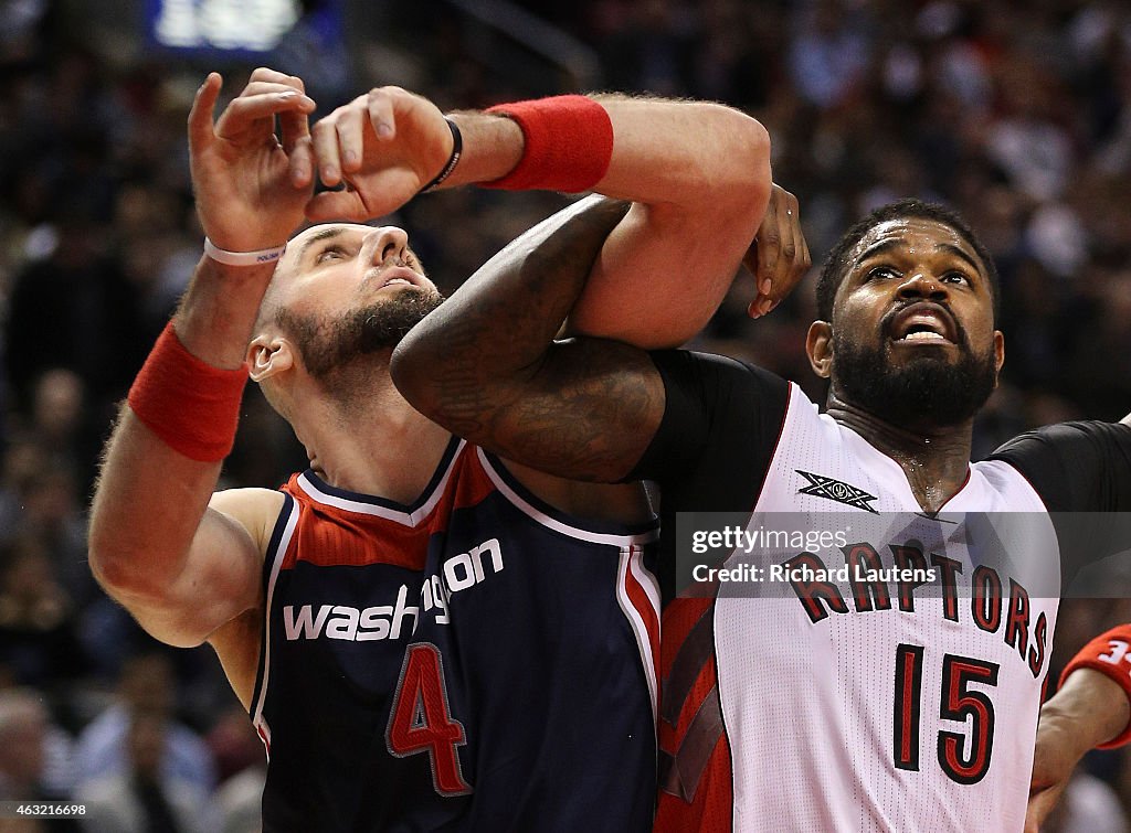 The Toronto Raptors took on the Washington Wizards at the Air Canada Centre