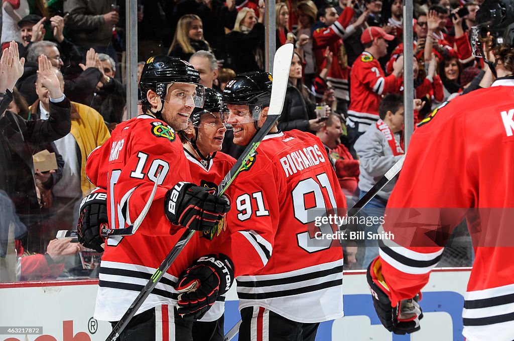 Vancouver Canucks v Chicago Blackhawks