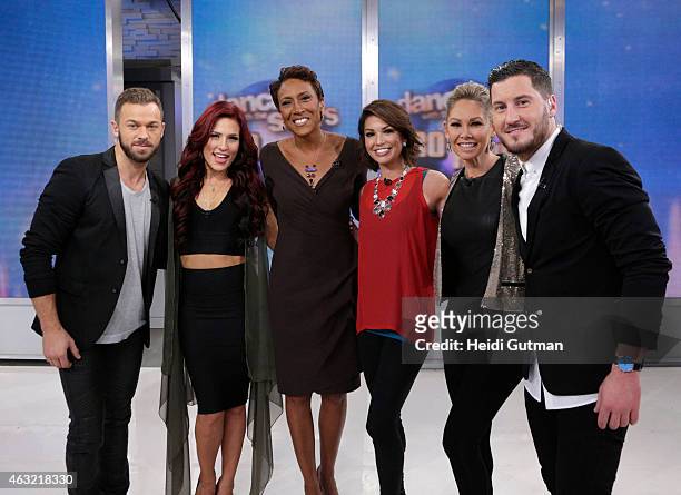 Walt Disney Television via Getty Imagess "Dancing With the Stars" announces the pro dancers on "Good Morning America," 2/11/15, airing on the Walt...