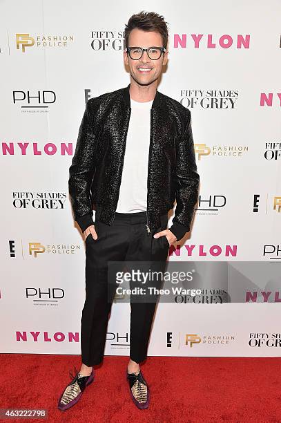 Brad Goreski attendsE!, "Fashion Police" and NYLON kick-off New York Fashion Week with a 50 Shades of Fashion event in celebration of the release of...