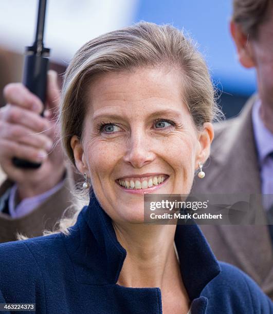 Sophie, Countess of Wessex attends day one of the Autumn Meeting at Ascot Racecourse on October 5, 2012 in Ascot, England.