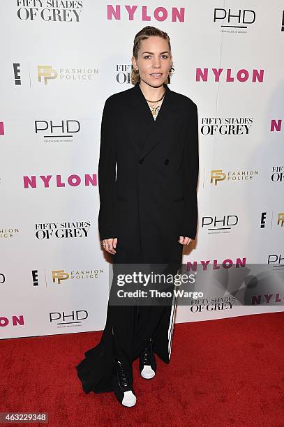 Singer Skylar Grey attends E!, "Fashion Police" and NYLON kick-off New York Fashion Week with a 50 Shades of Fashion event in celebration of the...