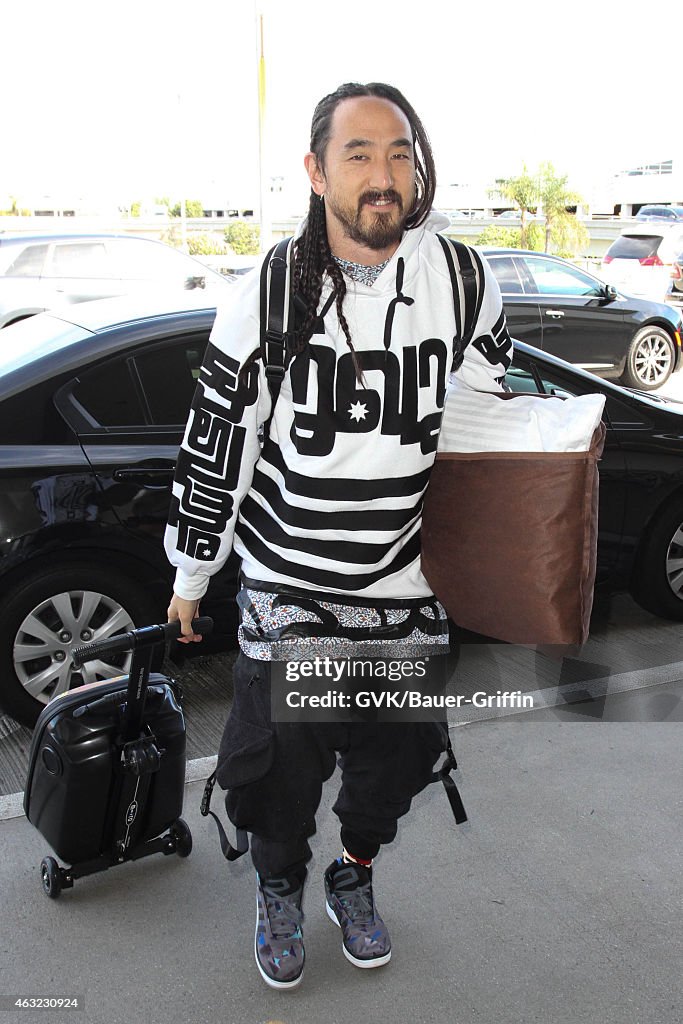 Celebrity Sightings In Los Angeles - February 11, 2015