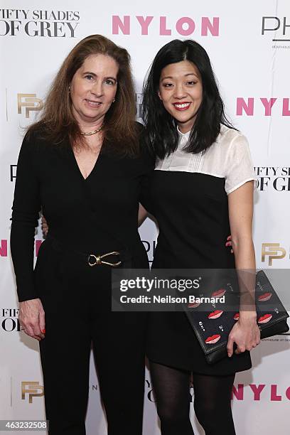 Michelle Lee, Editor in Chief of NYLON attends E!, "Fashion Police" and NYLON kick-off New York Fashion Week with a 50 Shades of Fashion event in...