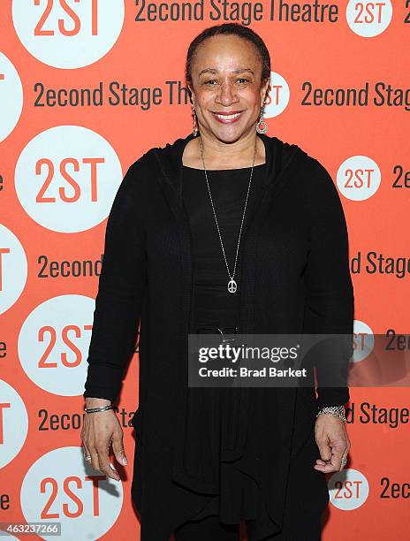 Actor S. Epatha Merkerson attnds the "Between Riverside And Crazy" Off Broadway Opening Night - After Party at Four at Yotel on February 11, 2015 in...