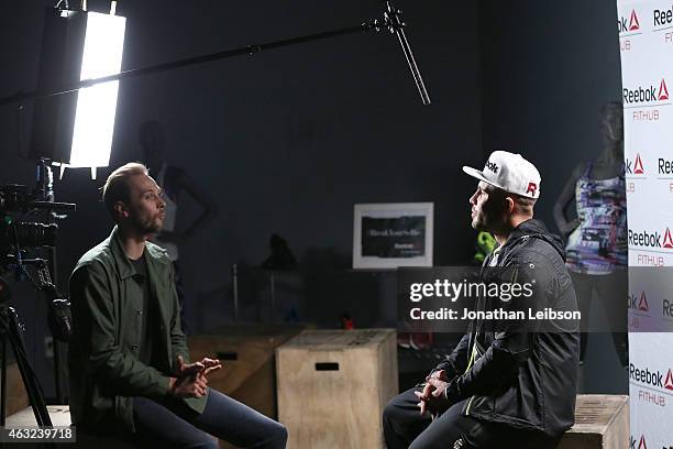 Drama attends the Reebok Seeding Lounge Workout with French Montana, Lita Lewis And DJ Drama at Reebok Lounge on February 11, 2015 in West Hollywood,...