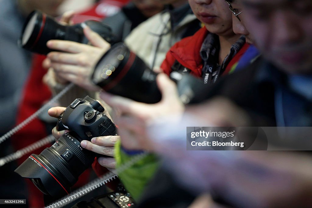 Product Displays At The CP+ Camera And Imaging Expo