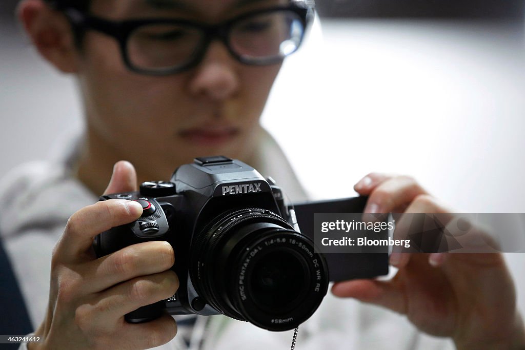 Product Displays At The CP+ Camera And Imaging Expo